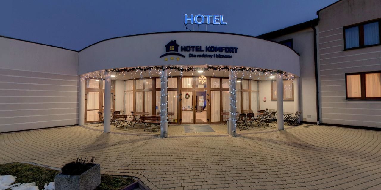 Отель Hotel Komfort Krzywaczka-28
